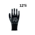 Activehand ACTİVEHAND NF-101 Tam Kaplı Nitril Profesyonel İş Eldiveni 12'li - Siyah - 9