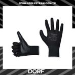 Activehand Nt-101 Nitril Kaplı Montaj Eldiveni Siyah
