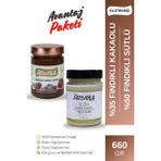 Activella Kakaolu Fındık Ezmesi 330GR %35 Fındıklı + Sütlü Fındık Ezmesi 330GR %50 Fındıklı - 660 gr