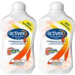 Activex Antibakteriyel Sıvı Sabun - 7 Etkili Formül ile Maksimum Hijyen, 2 Adet Kırmızı Şişe (2x1,5 lt)