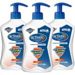 Activex Antibakteriyel Sıvı Sabun Aktif 500 ml x 3 Adet Maksimum Hijyen Sağlayan Etkili Formül