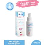 ACTO® BABY SPRAY 100 ml Bebekler için Koruyucu Pişik Spreyi Bez Bölgesi Bakım Spreyi