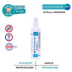 ACTOHAND® IPA El ve Cilt Antiseptiği - İzopropil Alkol 75 % (v/v) = (70,6 g) - Toptan Satış 250 ml