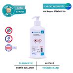 ACTOHAND® IPA El ve Cilt Antiseptiği - İzopropil Alkol 75 % (v/v) = (70,6 g) - Toptan Satış 500 ml