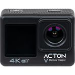 Acton Aksiyon Kamerası 4K Çift Ekranlı 170 Derece Lens Açısı ile Su Sıçramasına Dayanıklı