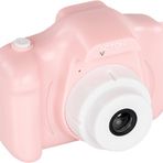 Acton Full HD Dijital Çocuk Fotoğraf Makinesi Pembe Silikon Kılıflı (Köpek)