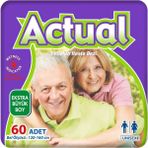 Actual 30'lu 2 Adet Xl Yetişkin Hasta Bezi