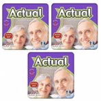 Actual Büyük Boy L 30'lu 3 Paket Hasta Bezi