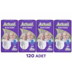 Actual Emici Külot 30'Lu 4 Adet Large Yetişkin Hasta Bezi