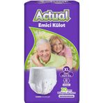 Actual XL Yetişkin 30 Adet Emici Külot Hasta Bezi