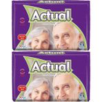 Actual Yetişkin Hasta Bezi Bel Bantlı L-Büyük 60 Adet (2pk*30) - L - XL