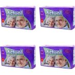 Actual Yetişkin Hasta Bezi Large / 30'lu 4 Adet - Beyaz