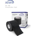 Acura AC-150 Yüz & Vücut Uyumlu Hipoalerjenik Kinesio Tape 5m x 5cm - Siyah