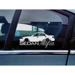 Acura integra DB8 Kelebek Cam Araba oto Sticker 19 cm 2 Adet