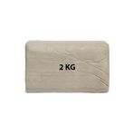 ACUTO Beyaz Kil Seramik Hamuru 2000 gr Beyaz Seramik Hamuru 2 kg Doğal Kil Çamuru 2000 gram Oyun Çamuru