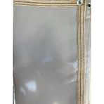 ACY STORE Pvc Kaplama Polyester Branda Tente Şeritli ve Pullu 450 Denye - 4 X 4 MT
