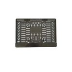aczagul butik Çıtalı Kare Plastik Plakalık Motosiklet Plaka Altlığı 25x16cm