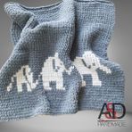 A&D Handmade Çift Taraflı Bebek Battaniyesi>Ev Tekstili>Bebek Odası>Battaniye>Puffy Battaniye>bebek Hediyesi>Gri-Beyaz Battaniye>A&D HANDMADE>TV Battaniyesi - 90 x 90 cm