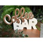ADA 3D Coffee Bar Dekoratif Biblo - Kahve Köşenize Sıcaklık Katan Samimi Aksesuar - Kahverengi