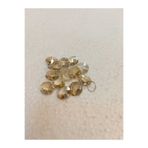 ADA AVİZE Ada 14mm Bal Şampanya Octagon Avize Taşı 10 ADET