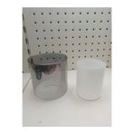 ADA AVİZE Çift Cam Füme Rengi Avize Camı (E27) (BOY 12 CM-ÇAPI 13,5 CM)