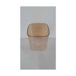Ada Avize Kare Avize Camı Bal Rengi (Boyu 12CM,ENİ 10CM)