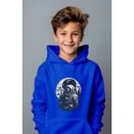 Ada Bebek Çocuk Erkek Çocuk Astronot Baskılı Oversize Sweatshirt - 13 - 14 Yaş - Mavi