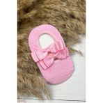 Ada Bebek Çocuk Kız Bebek Babet Çorap - 0 - 2 Yaş - Pembe