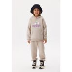 Ada Bebek Çocuk Oversize Pamuklu Everythıng Will Alt Üst Takım - Bej - 9 - 10 Yaş
