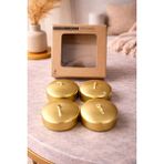Ada Candle Yüzen Mum Dekoratif Özel Tasarım Tütsü - Altın