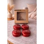 Ada Candle Yüzen Mum Dekoratif Özel Tasarım Tütsü - Kırmızı