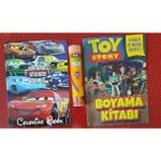 Ada Çanta Kırtasiye 2 Adet Stickerli Boyama Kitabı ve 12 Li Tüp Kuru Boya Kalemi IM874598