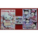 Ada Çanta Kırtasiye 2 Adet Stickerli Karakter Figürlü Boyama Kitabı ve 12 Li Pastel Boya Kalemi HA98596