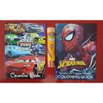 Ada Çanta Kırtasiye 2 Adet Stickerli Karakter Figürlü Boyama Kitabı ve 12 Li Tüp Kuru Boya Kalemi IV869596