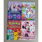 Ada Çanta Kırtasiye 4 Adet Stickerli Boyama Kitabı SD0002