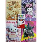 Ada Çanta Kırtasiye 4 Adet Stickerli Boyama Kitabı ve 12 Li Kuru Boya Kalemi CT911107