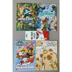 Ada Çanta Kırtasiye 4 Adet Stickerli Boyama Kitabı ve 12 Li Kuru Boya Kalemi HS687956