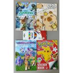Ada Çanta Kırtasiye 4 Adet Stickerli Boyama Kitabı ve 12 Li Kuru Boya Kalemi XS858666