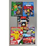Ada Çanta Kırtasiye 4 Adet Stickerli Boyama Kitabı ve 20'li Boya Kalemi NY662225