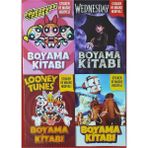 Ada Çanta Kırtasiye 4 Adet Stickerli Boyama Kitabı VU7966652