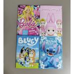 Ada Çanta Kırtasiye 4 Adet Stickerli Karakter Figürlü Boyama Kitabı AD555916