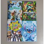 Ada Çanta Kırtasiye 4 Adet Stickerli Karakter Figürlü Boyama Kitabı AD681027