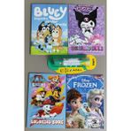 Ada Çanta Kırtasiye 4 Adet Stickerli Karakter Figürlü Boyama Kitabı ve 12 Li Adel Tüp Kuru Boya Kalemi AD200710