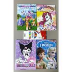 Ada Çanta Kırtasiye 4 Adet Stickerli Karakter Figürlü Boyama Kitabı ve 12 Li Kuru Boya Kalemi AD2447