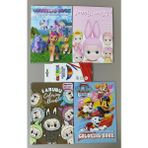 Ada Çanta Kırtasiye 4 Adet Stickerli Karakter Figürlü Boyama Kitabı ve 12 Li Kuru Boya Kalemi AD2454