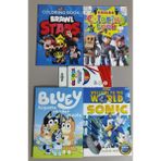 Ada Çanta Kırtasiye 4 Adet Stickerli Karakter Figürlü Boyama Kitabı ve 12'li Kuru Boya Kalemi AD71231