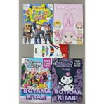 Ada Çanta Kırtasiye 4 Adet Stickerli Karakter Figürlü Boyama Kitabı ve 12'li Kuru Boya Kalemi AD9719