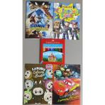 Ada Çanta Kırtasiye 4 Adet Stickerli Karakter Figürlü Boyama Kitabı ve 24'lü F.c.kuru Boya Kalemi AÇK001