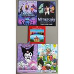 Ada Çanta Kırtasiye 4 Adet Stickerli Karakter Figürlü Boyama Kitabı ve 24'lü F.c.kuru Boya Kalemi AD200314