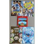 Ada Çanta Kırtasiye 4 Adet Stickerli Karakter Figürlü Boyama Kitabı ve 24'lü F.c.kuru Boya Kalemi AD200910